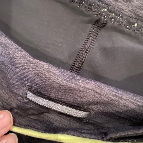 Lululemon Yellow Crop Leggings - Picture 3 of 4